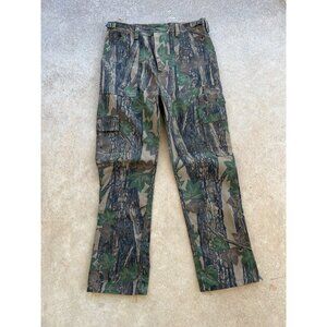 Vintage Realtree Camouflage Cargo Pants Men’s Medium 32-34 With Zippered Leg Ope